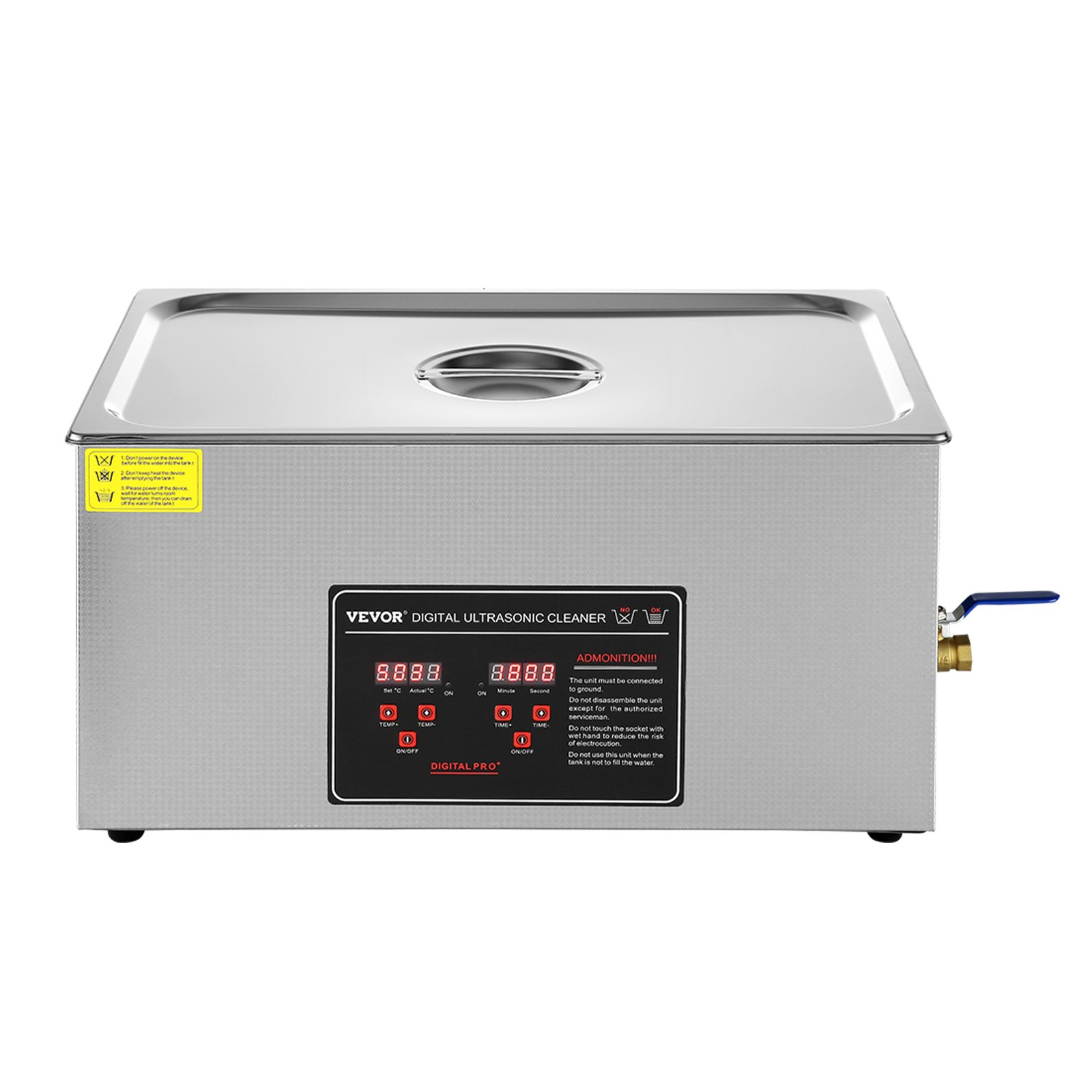 22L Ultrasonic Cleaner with Timer Heating