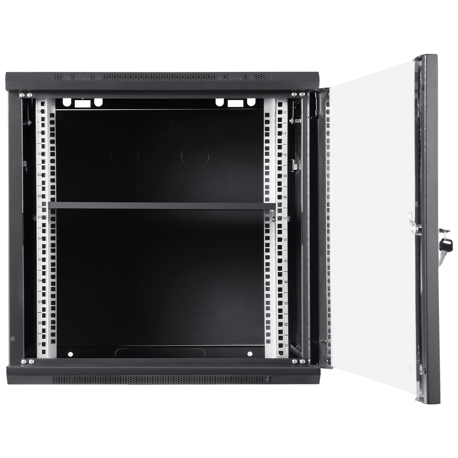 9U Wall Mount Server Cabinet 39.37cm Deep Locking - Image 11
