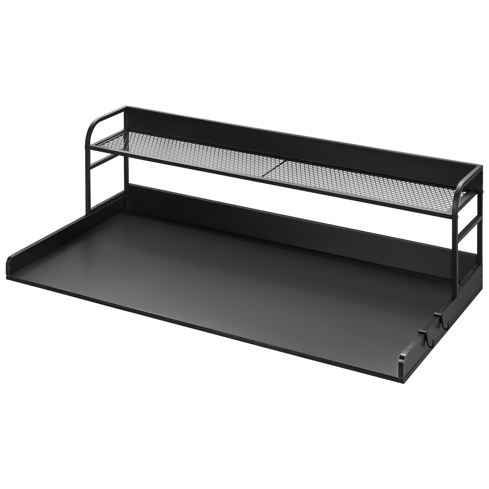 Washer Dryer Countertop with Shelf 54x27 Inch Black - Image 9