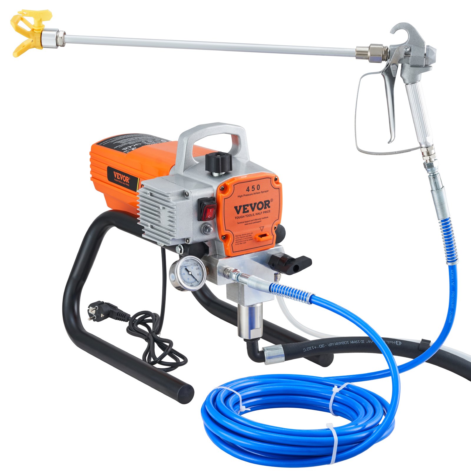 High Pressure Airless Wall Paint Spray Gun 600W