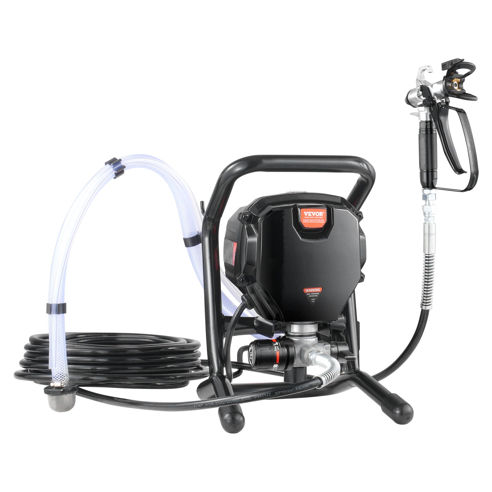 Stand Airless Paint Sprayer 750W 3000PSI - Image 11