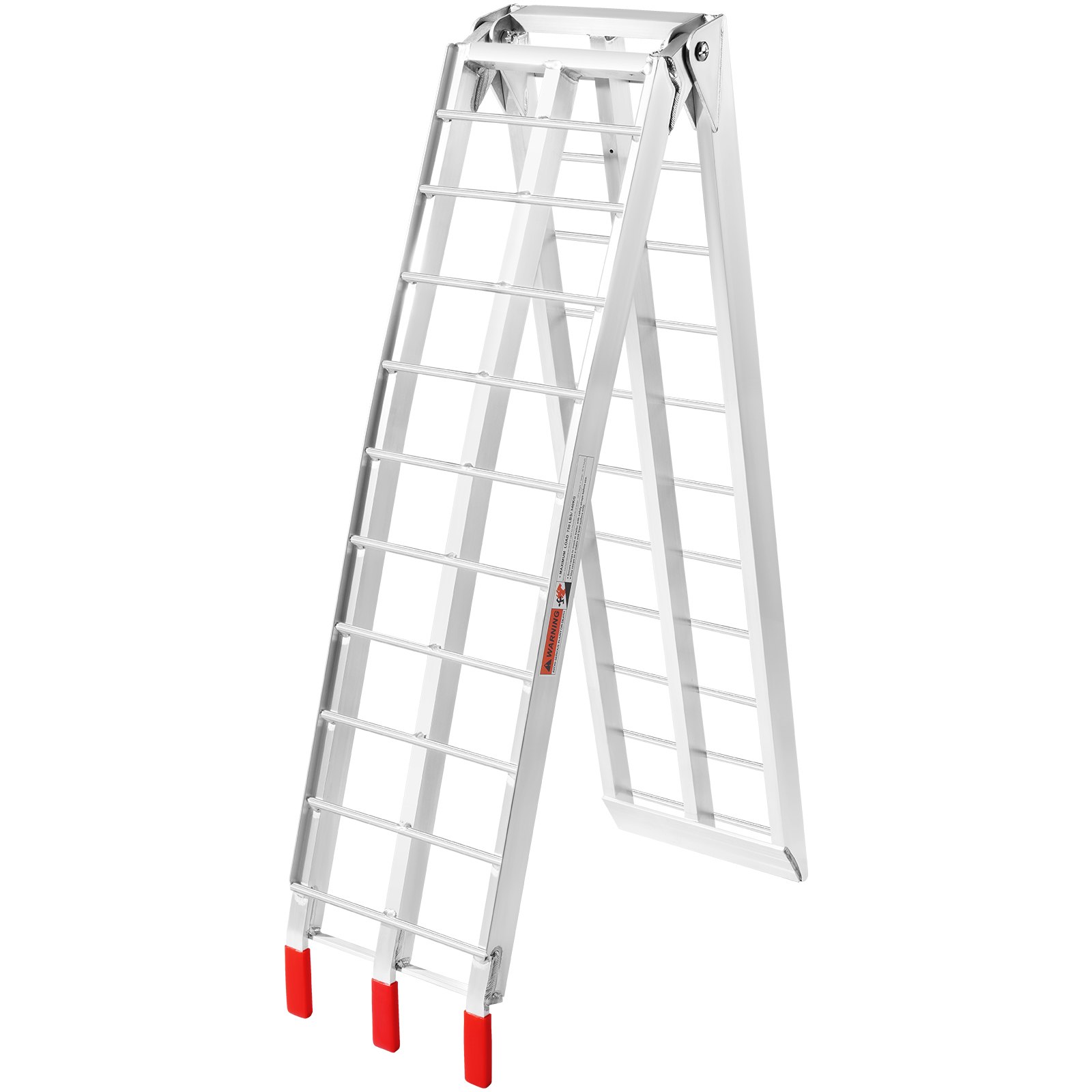 Aluminum Ramp 750 LBS Foldable Loading Ramp 1 Piece