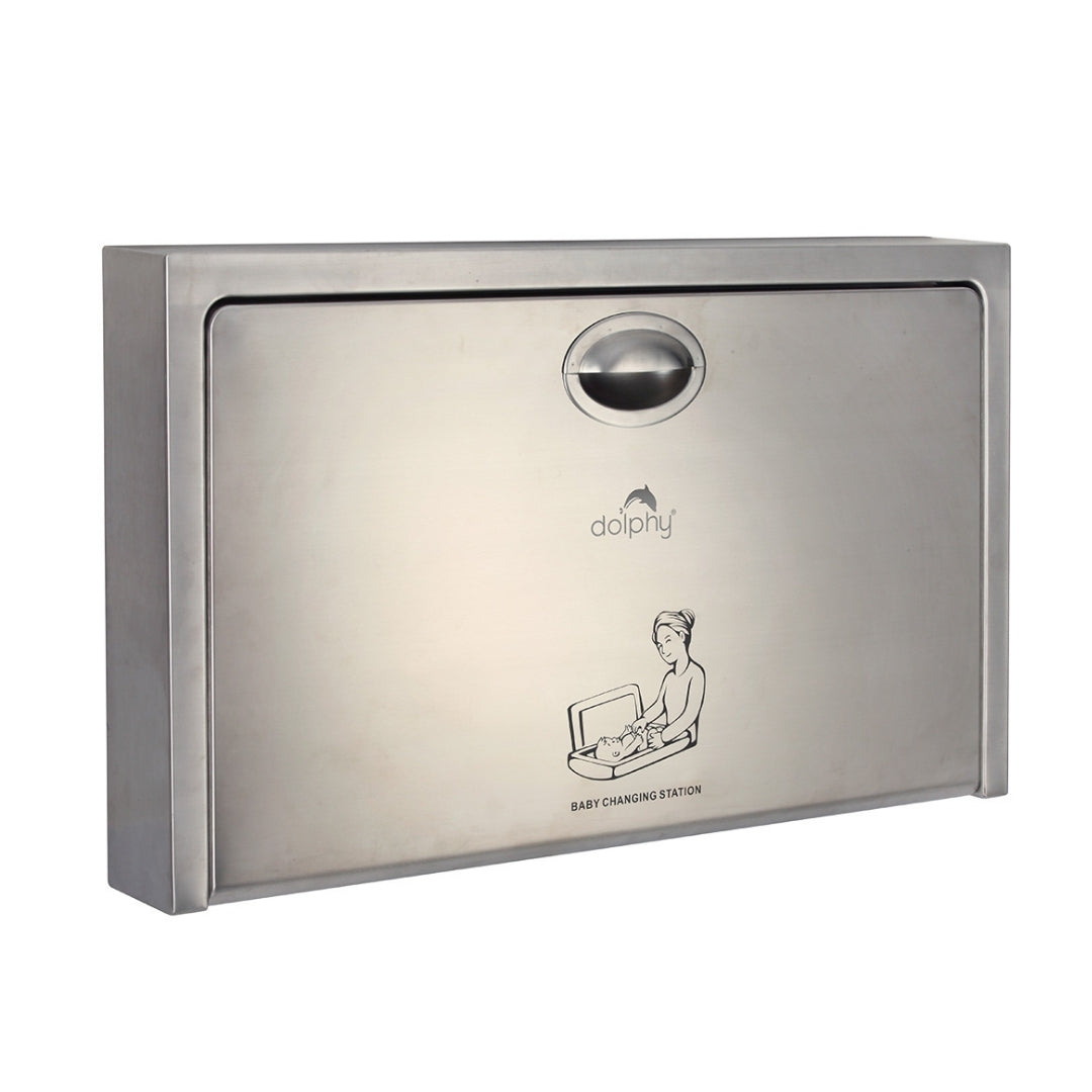 Surface Mounted Stainless Steel Baby Change Station