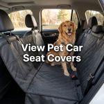 View Pet Car Seat Covers