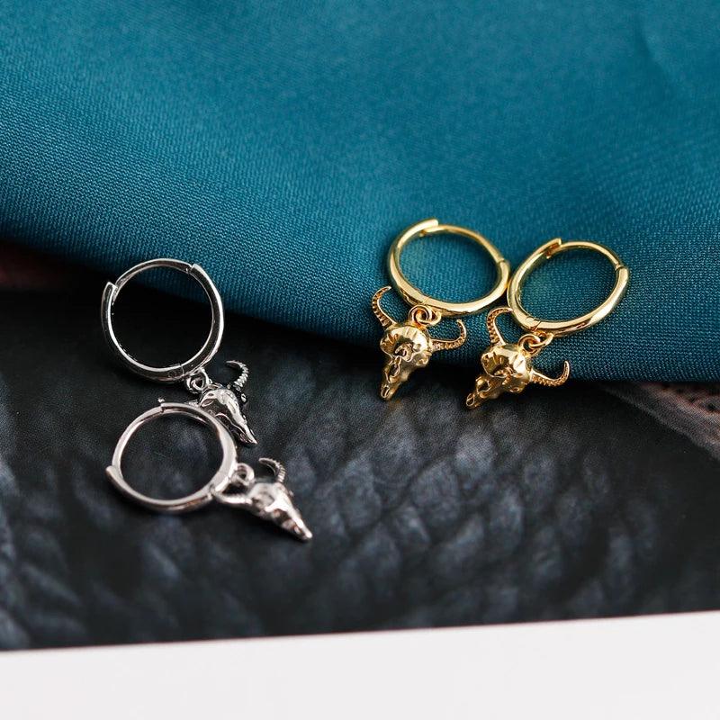 Gold Plated Cute halloween Elk Pendant Studs, Universal Jewellery Collection - Free Shipping - Image 4