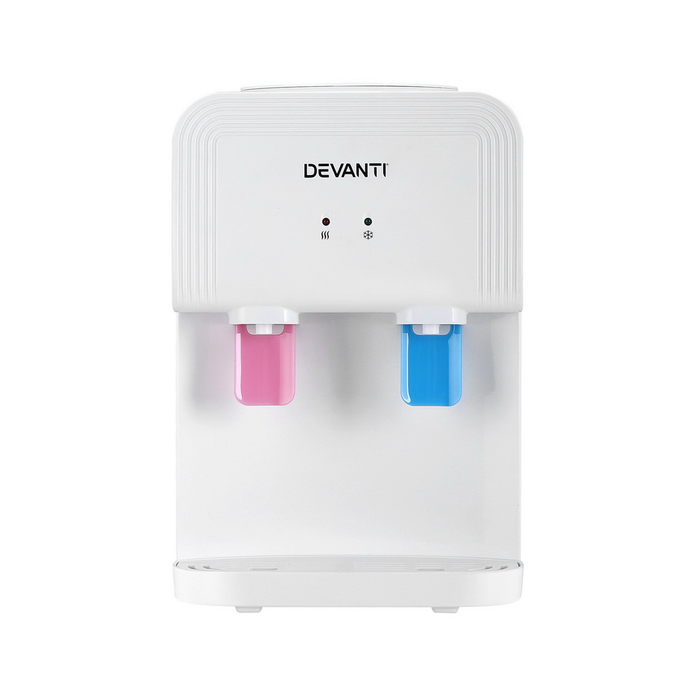 Devanti Benchtop Water Cooler Dispenser White - Image 2