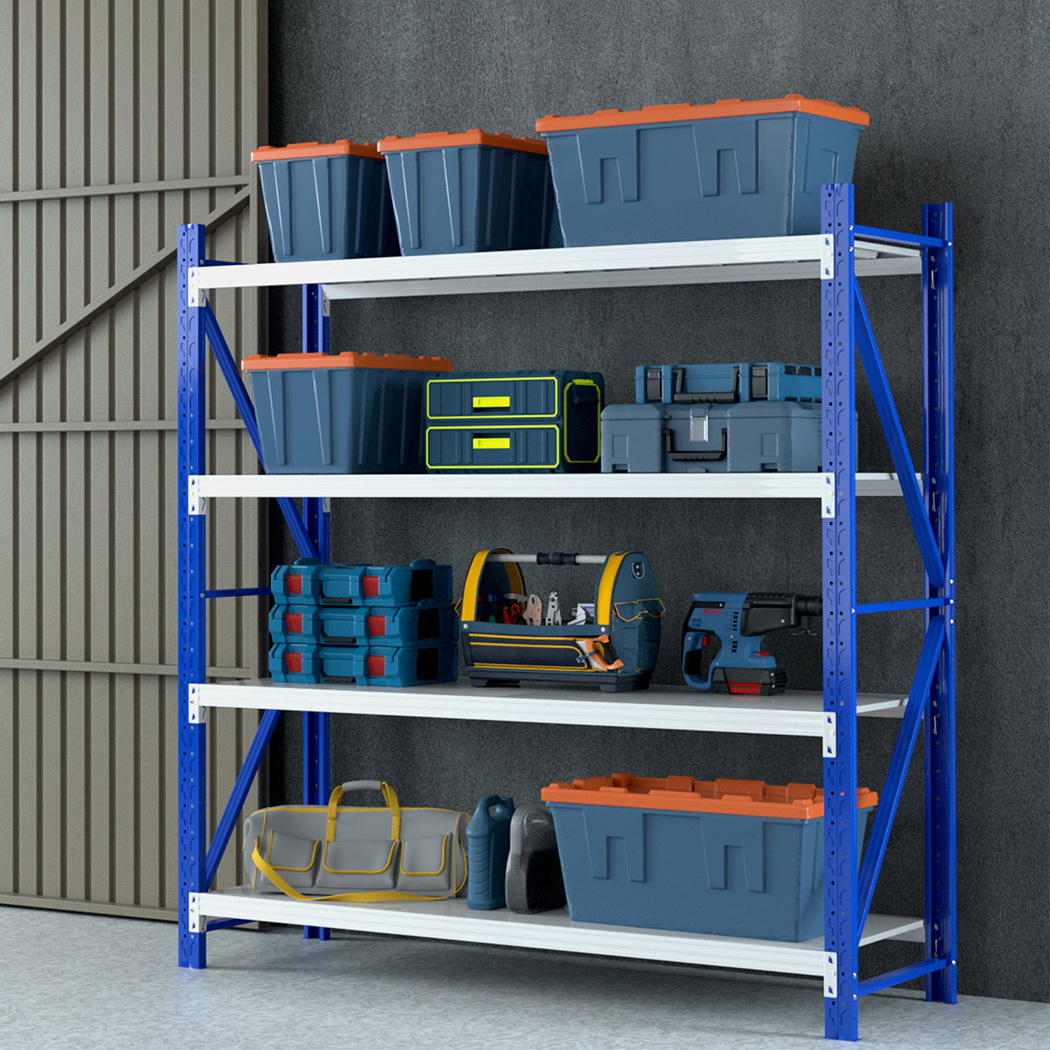 Giantz 2Mx2M Heavy Duty Warehouse Garage Shelving Storage Rack A