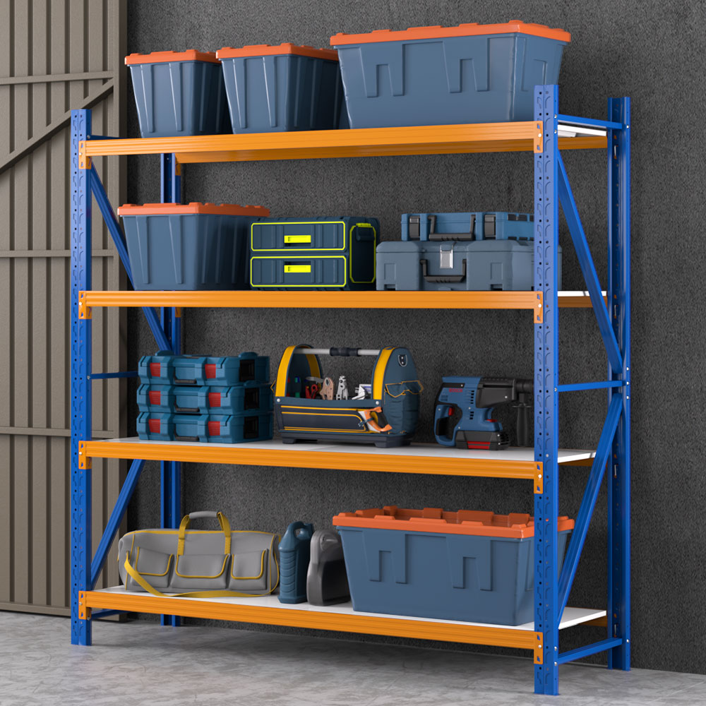 Giantz 2x2M Garage Shelving Pallet Racking Storage Blue