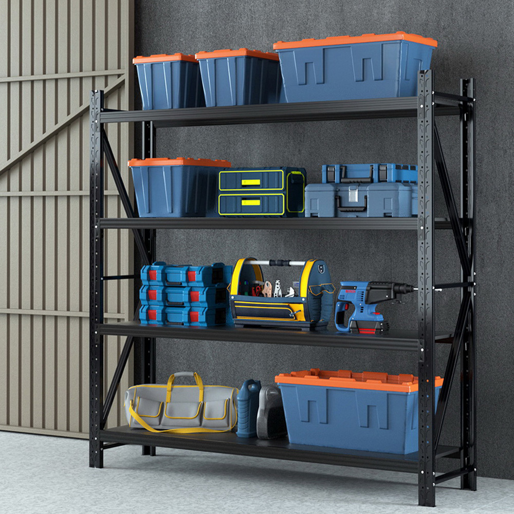 Giantz 2.4Mx2M Heavy Duty Warehouse Garage Shelving Storage Rack