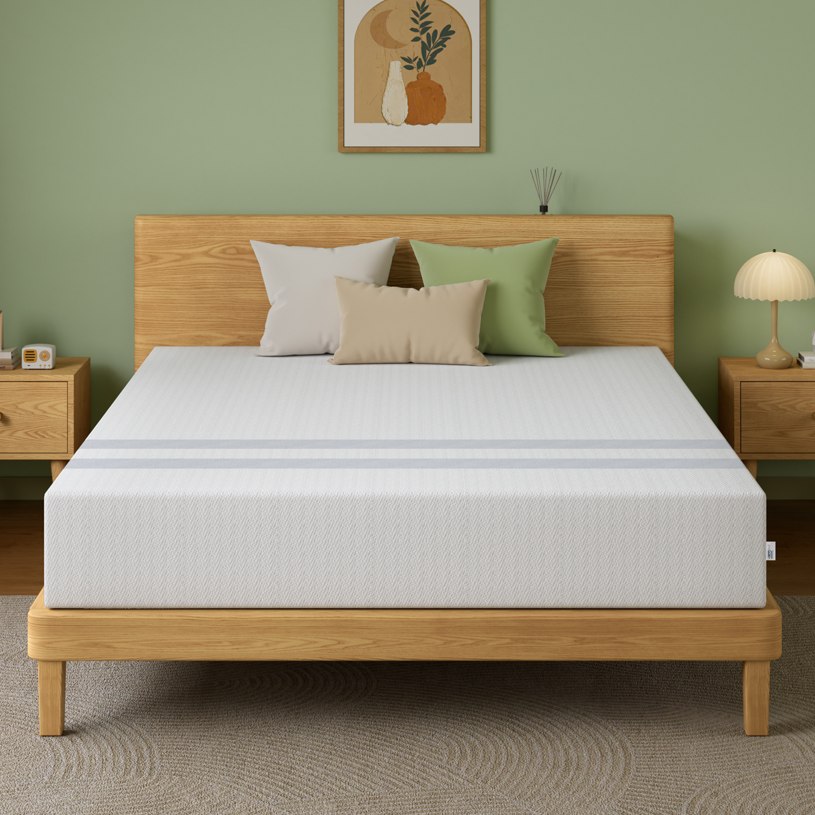 25cm Double Reversible Gel Memory Foam Mattress
