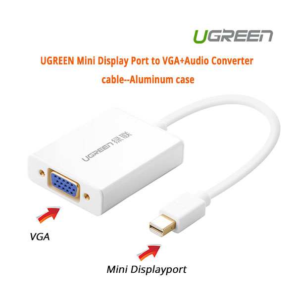 UGREEN Mini DisplayPort to VGA Audio Converter