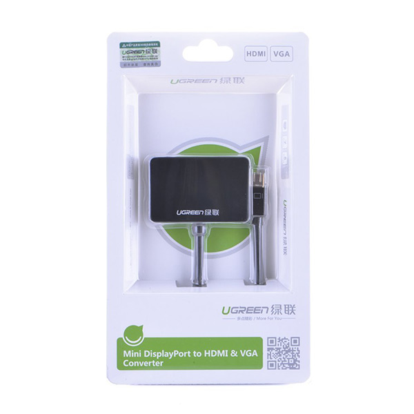 UGreen 4K Mini DisplayPort to HDMI/VGA Adapter - Image 4