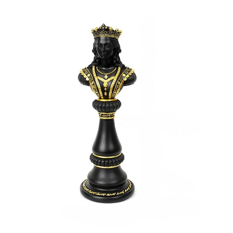 Resin Chess Piece, New Queen Office, Home Tabletop Decor