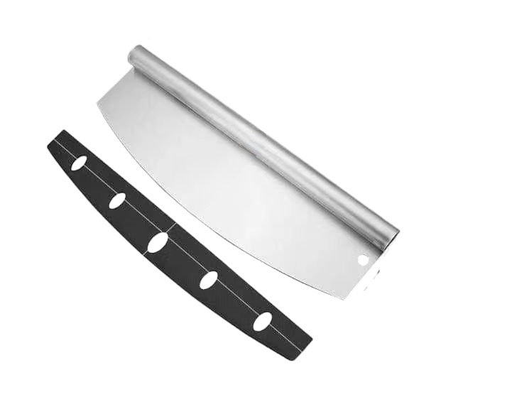 35x11 inch Pizza Cutter Stainless Steel Sharp Tools with Protective Cover