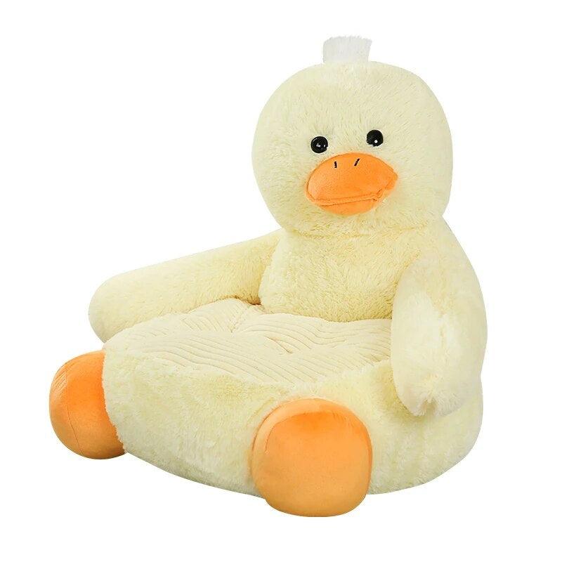 Duck Skin Sofa Cover, No Filling Animal Shape Seat Cushion, Room Decor for Kids