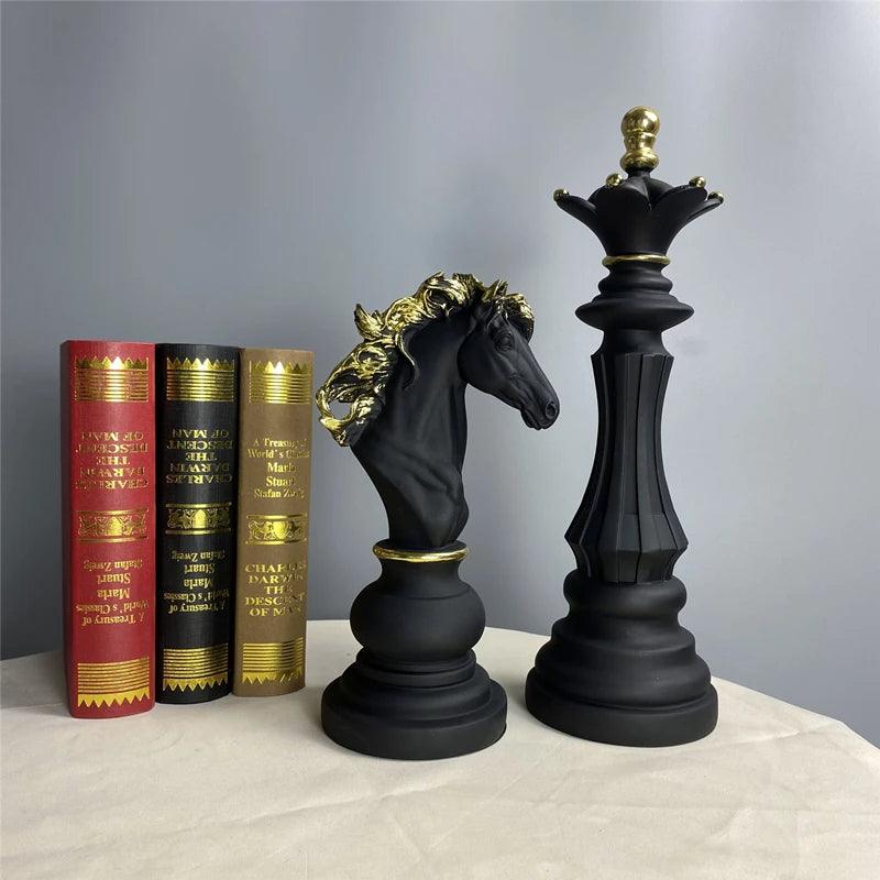 Resin Chess Piece, White Knight Home and Office Tabletop Decor - Image 3