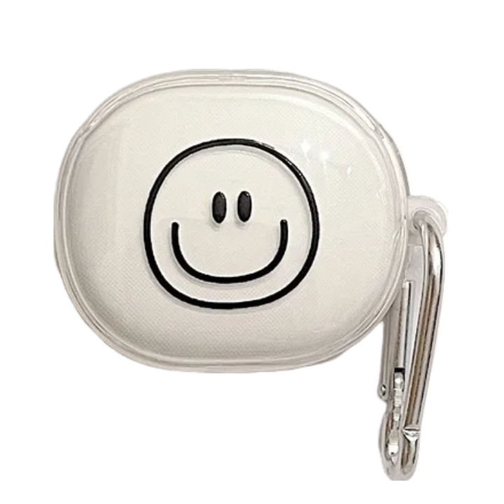 Big Smile Earphone Case for Redmi Buds 4 - Soft Protective Charging Box Shell