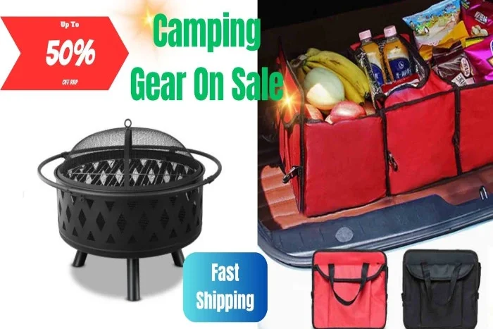 Camping Gear Poster