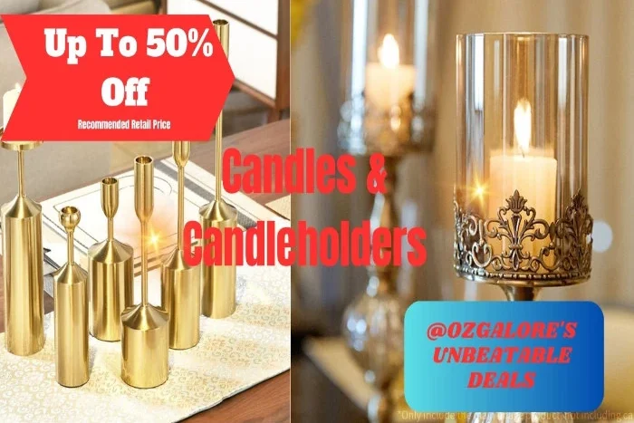 Candles & Candleholders Poster