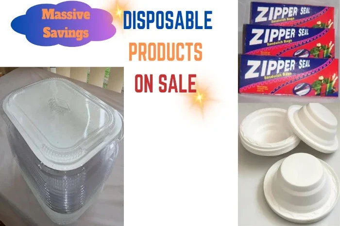 Disposable Products Sale
