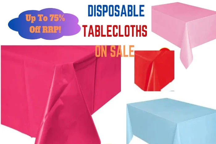 Disposable Tablecloths Huge Sale