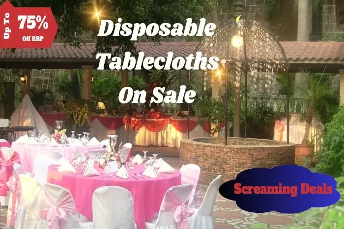 Disposable Tablecloths Sale