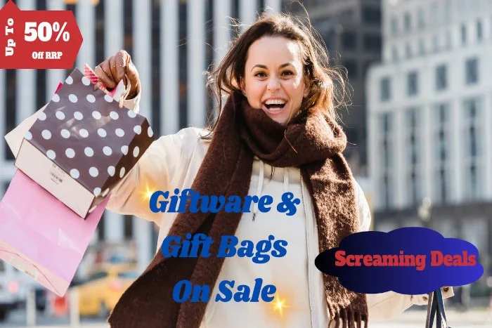 Giftware and Gift Bags Sale