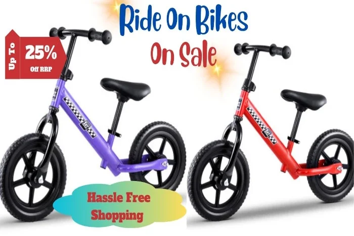 Ride On Bikes On Sale Poster
