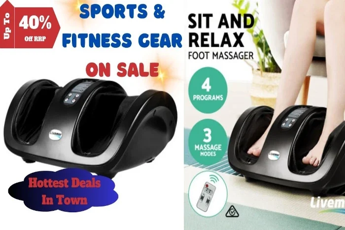 Sports & Fitness Gear Sale Poster