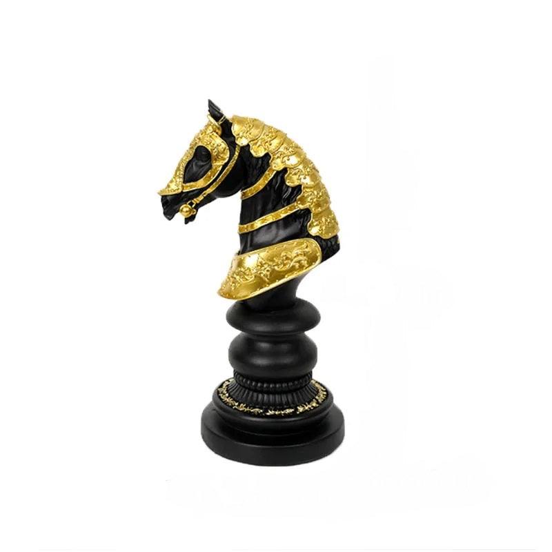 Resin Chess Piece, New Knight for Interior Decoration