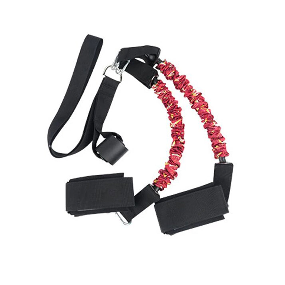 Red Booty Training Resistance Band Set, Ankle Kichback Strap